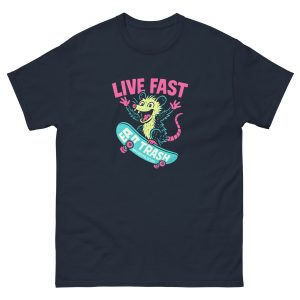 Live Fast Eat Trash T-Shirt - Image 3