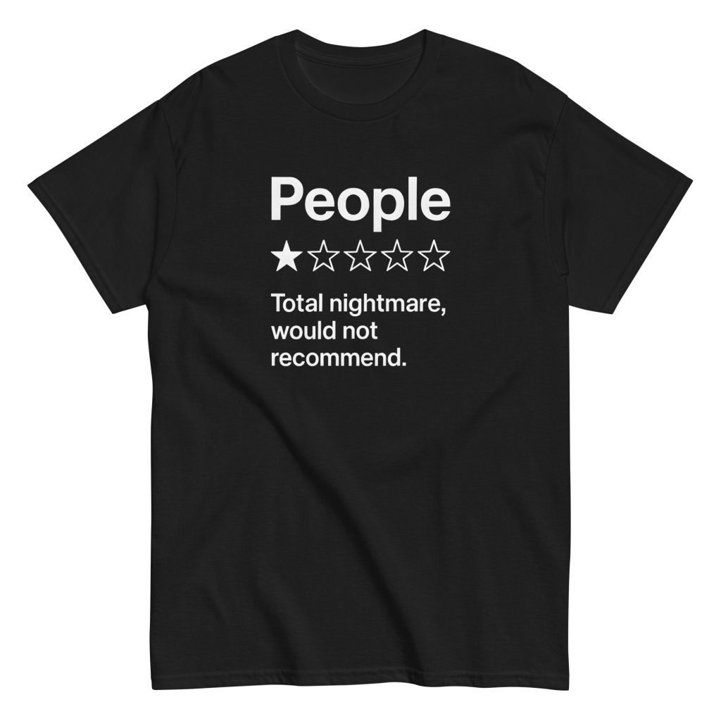 People 1-Star Review T-Shirt
